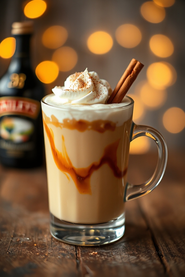 baileys coffee eggnog punch