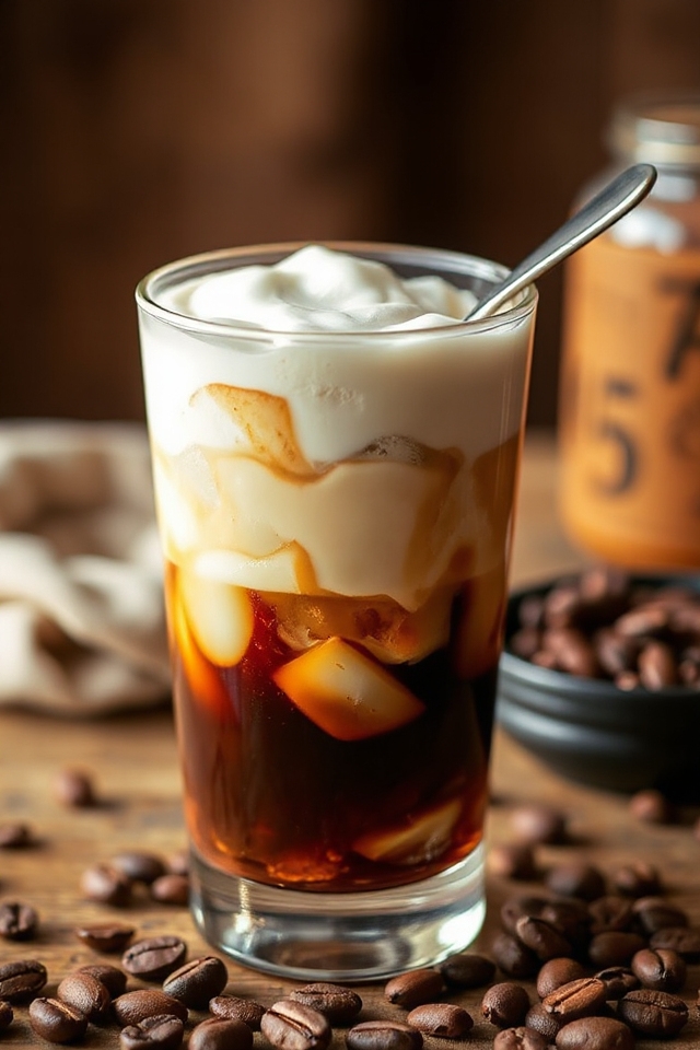 cardamom cream iced coffee