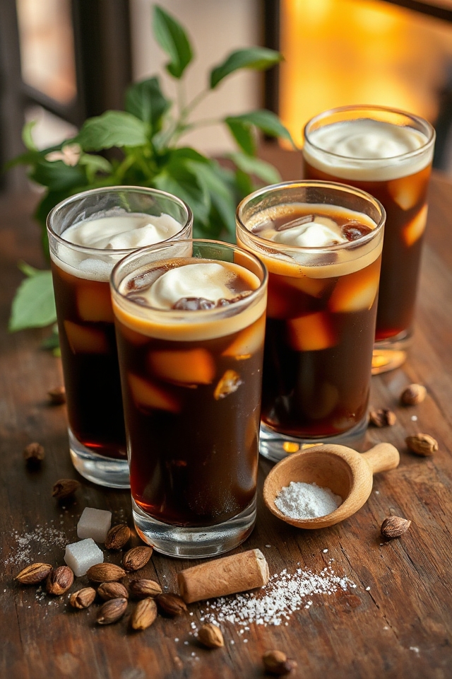 cardamom infused thai iced coffee