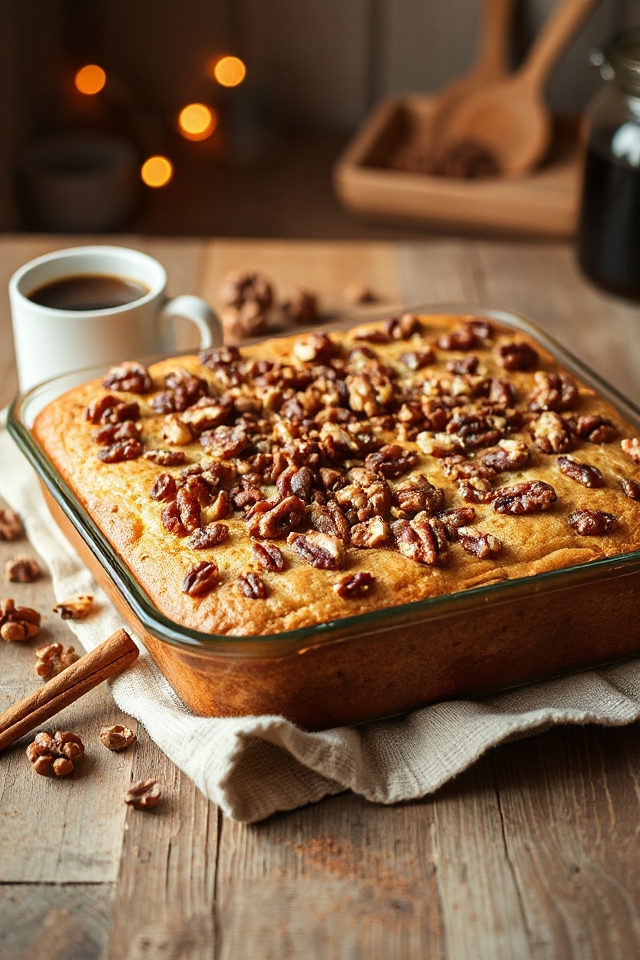 cinnamon walnut vegan coffee