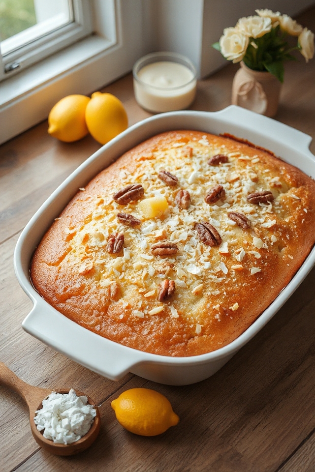 coconut infused coffee cake recipe