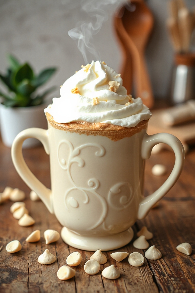 creamy white chocolate mocha