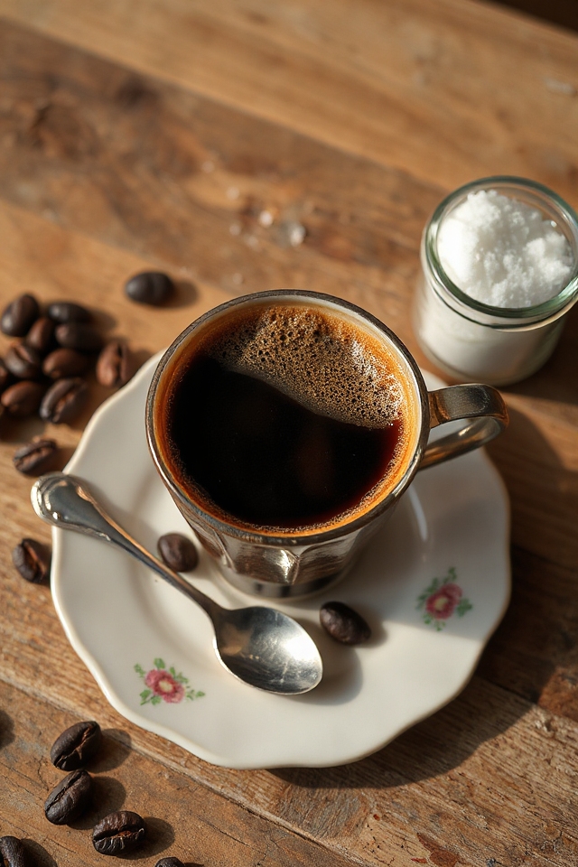 cuban coffee with foam