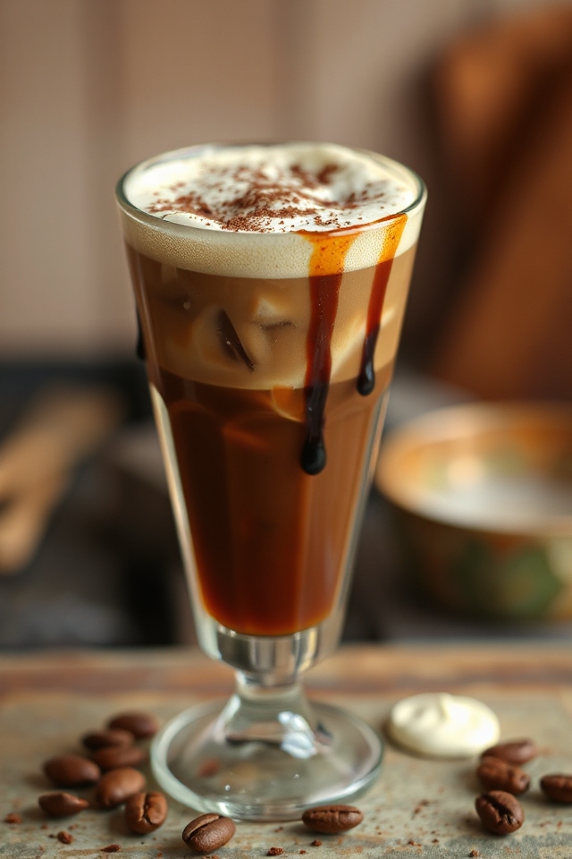 delicious frothy coffee adventure