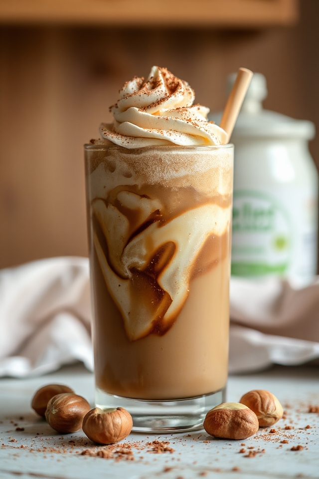 hazelnut coffee sparkler recipe