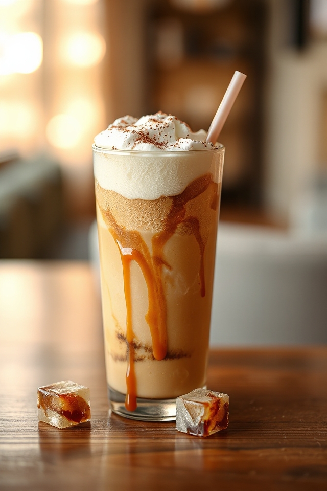 homemade iced cappuccino delight