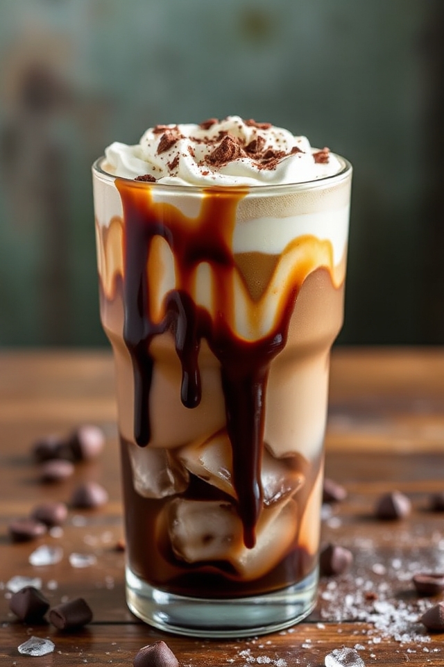 homemade iced mocha delight