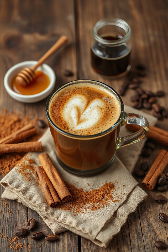 honey cinnamon coffee recipe