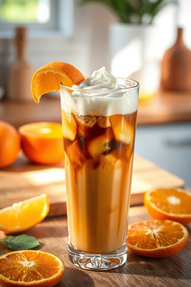 iced orange coffee recipe