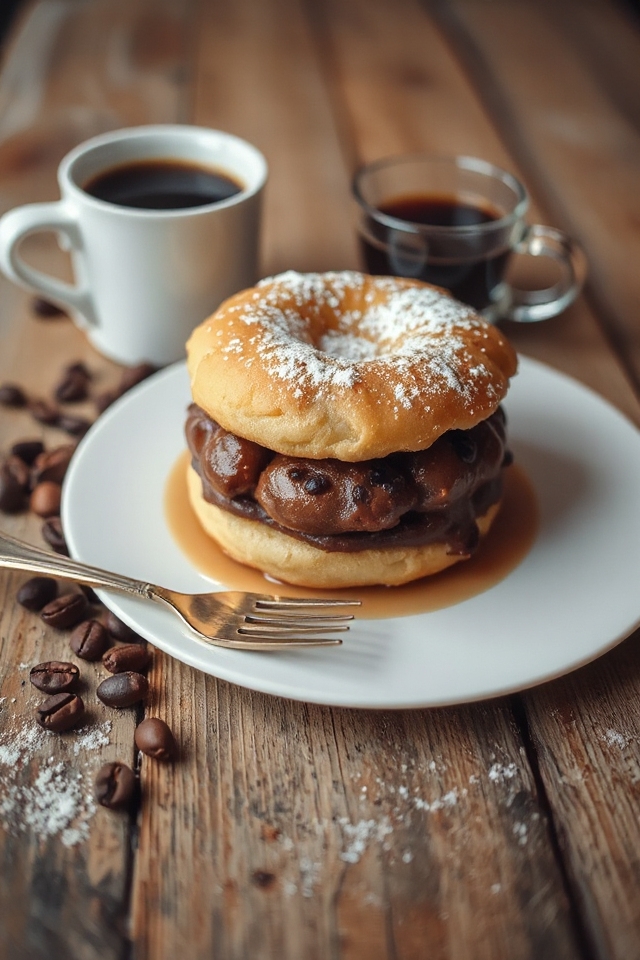 layered instant coffee dessert