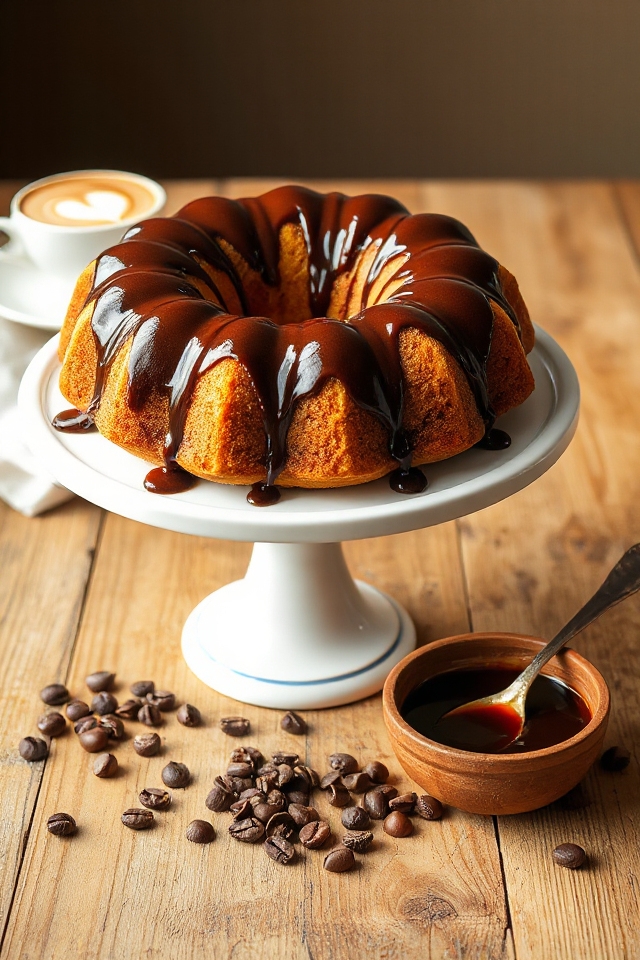 mocha latte coffee cake
