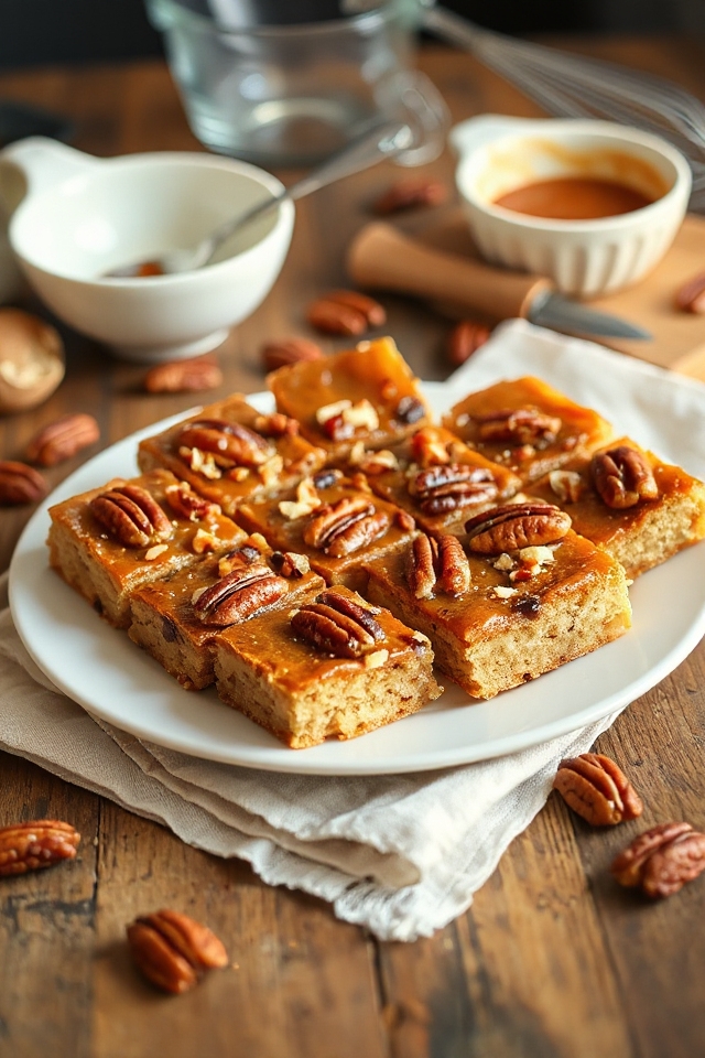 nutty coffee pecan shortbread