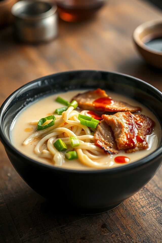 soy milk coffee chashu