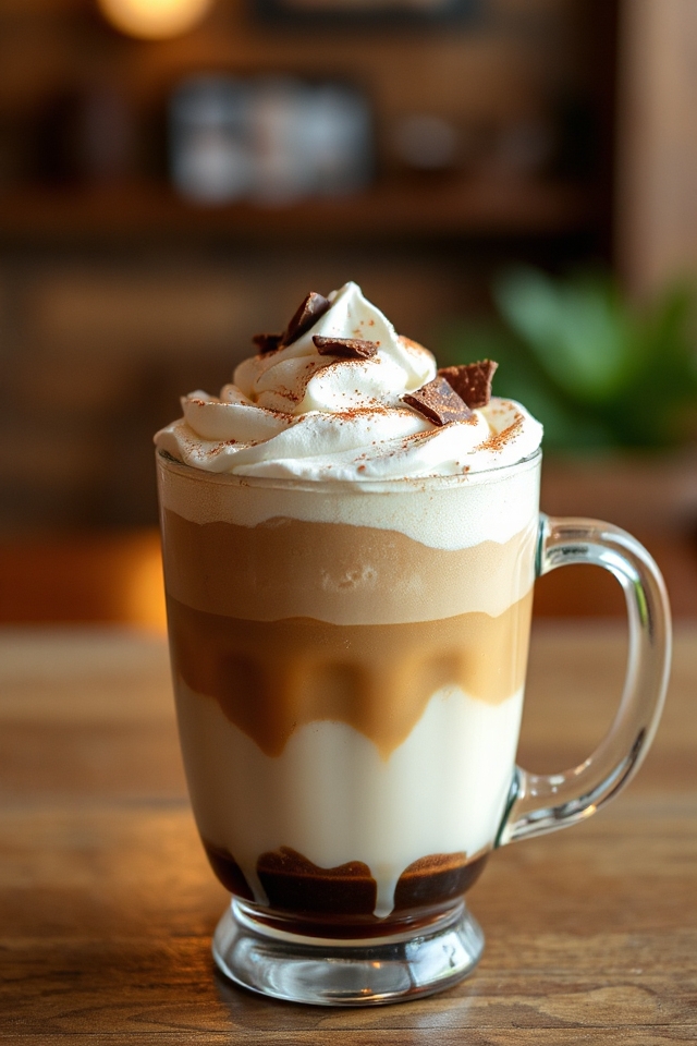 tiramisu latte creamy coffee delight
